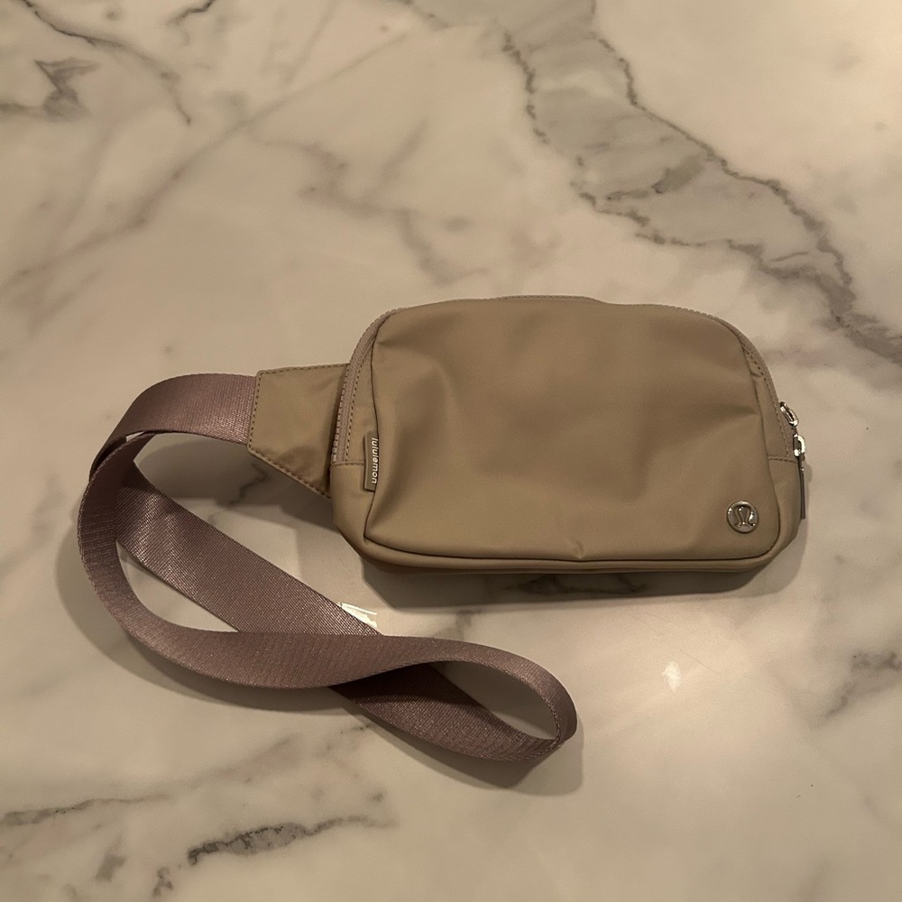 lululemon athletica Tan Belt Bag